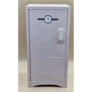 Pottery‎ Barn Kids Doll Kitchen Refrigerator Pink Wood House Furniture